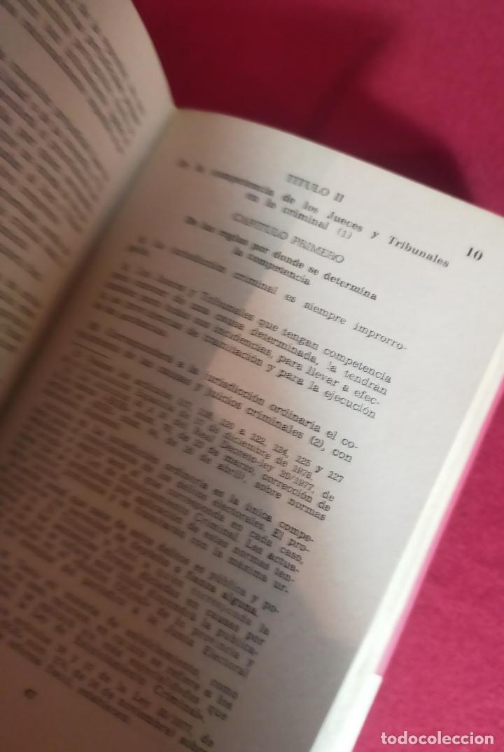 Libros de segunda mano: LEY DE ENJUICIAMENTO CRIMINAL - Foto 4