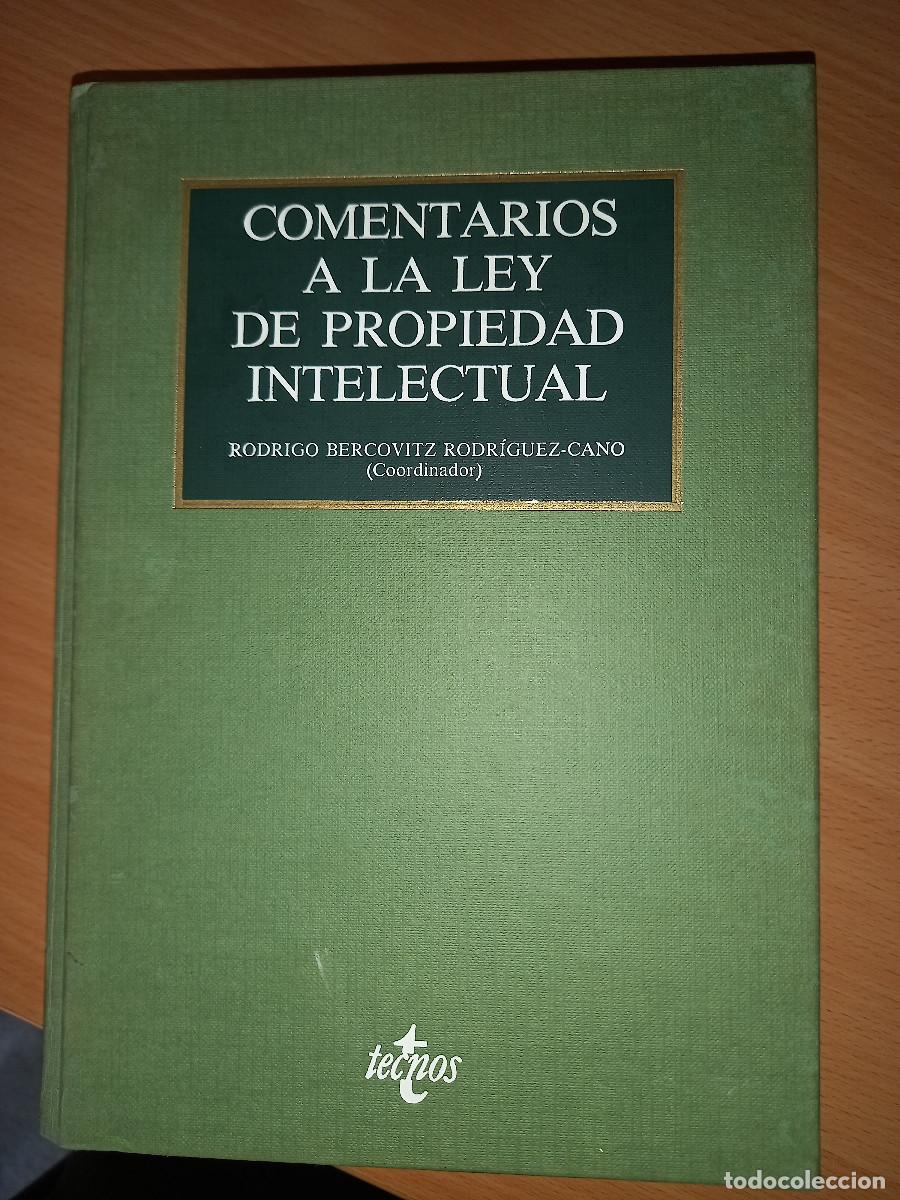 Libros de segunda mano: BERCOVITZ, COMENTARIOS A LA LEY DE PROPIEDAD INTELECTUAL - Foto 1