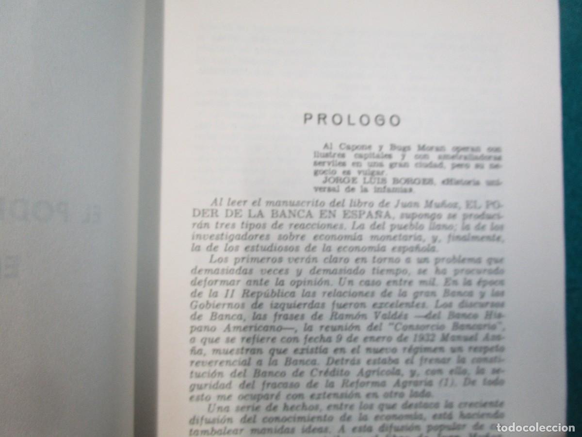 Libros de segunda mano: EL PODER DE LA BANCA EN ESPA&Ntilde;A - JUAN MU&Ntilde;OZ - EDI ZERO 1970 670PAG + INFO - Foto 3