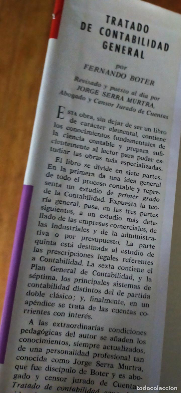 Libros de segunda mano: TRATADO DE CONTABILIDAD GENERAL CON EJERCICIOS PR&Aacute;CTICOS - Foto 2
