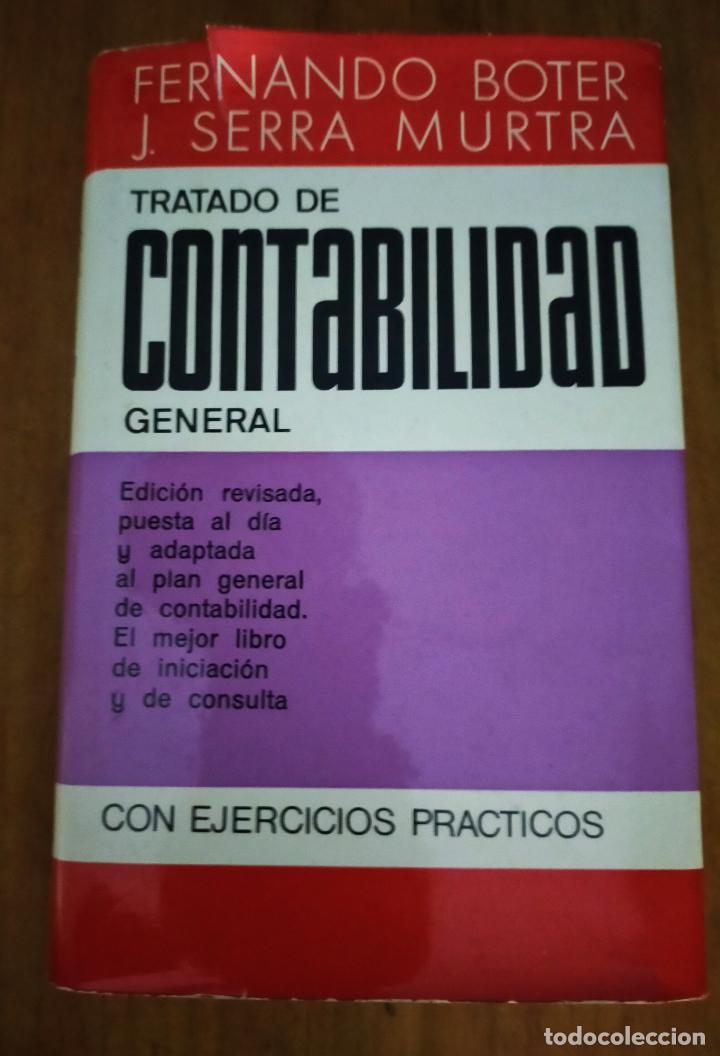 Libros de segunda mano: TRATADO DE CONTABILIDAD GENERAL CON EJERCICIOS PR&Aacute;CTICOS - Foto 1