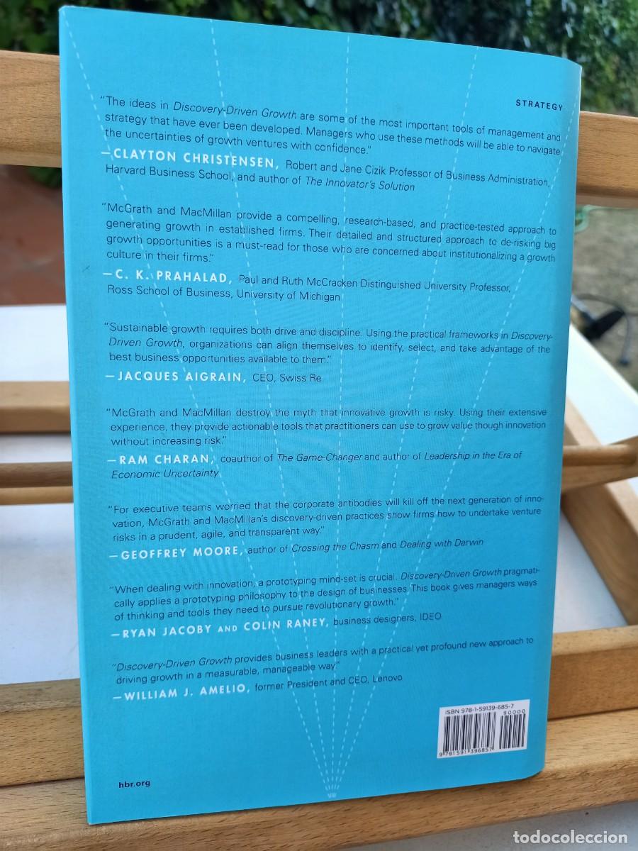 Libros de segunda mano: DISCOVERY-DRIVEN GROWTH A BRAKTHROUGH PROCESS TO REDUCE RISK AND SEIZE OPPRTUNITY MACMILLAN - Foto 3