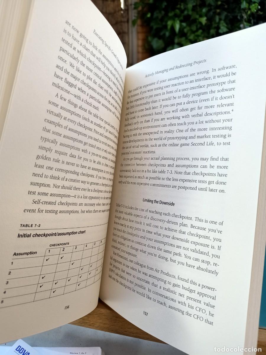 Libros de segunda mano: DISCOVERY-DRIVEN GROWTH A BRAKTHROUGH PROCESS TO REDUCE RISK AND SEIZE OPPRTUNITY MACMILLAN - Foto 12