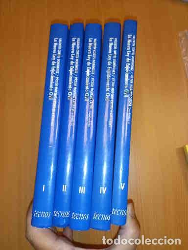 Gebrauchte B&uuml;cher: CORTES DOMINGUEZ Y MORENO CATENA, LA NUEVA LEY DE ENJUICIAMIENTO CIVIL. COMPLETA. 5 TOMOS