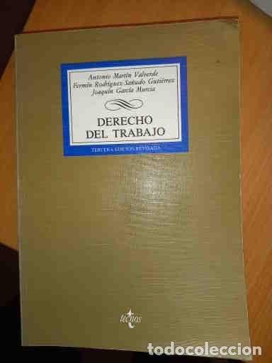 Gebrauchte B&uuml;cher: MARTIN VALVERDE, SA&Ntilde;UDO Y GARCIA MURCIA, DERECHO DEL TRABAJO, 3&ordf; ED