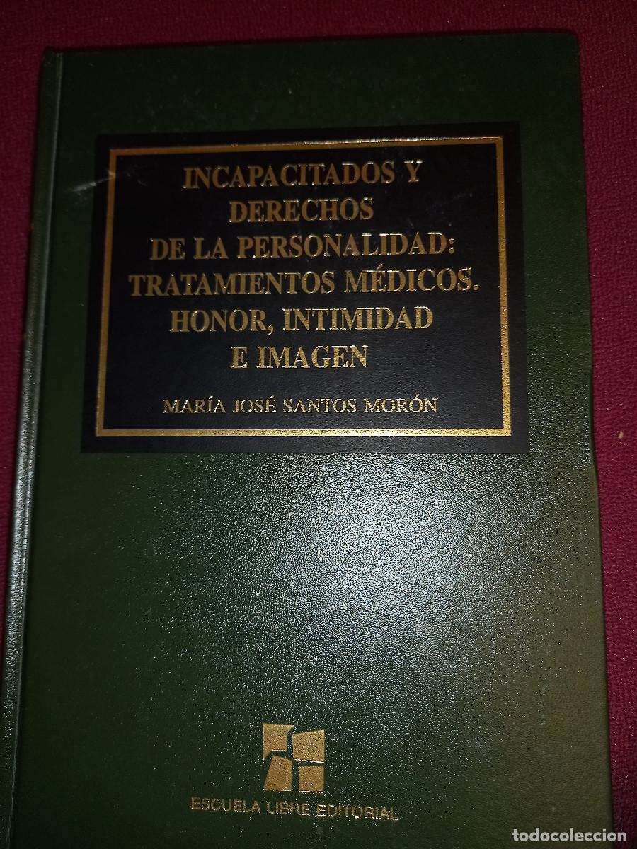Gebrauchte B&uuml;cher: SANTOS MORON, INCAPACITADOS Y DERECHOS DE LA PERSONALIDAD