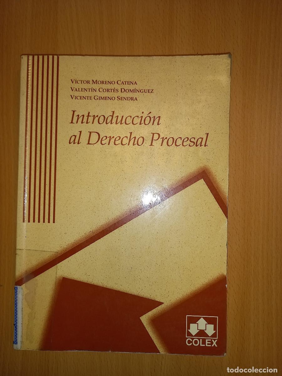 Gebrauchte B&uuml;cher: GIMENO SENDRA/MORENO/CORT&Eacute;S, INTRODUCCION AL DERECHO PROCESAL