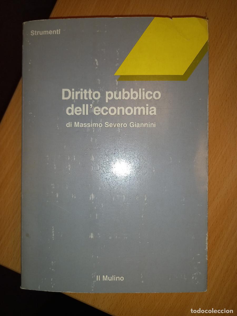 Gebrauchte B&uuml;cher: MASSIMO GIANNINI, DIRITTO PUBBLICO DELL'ECONOMIA