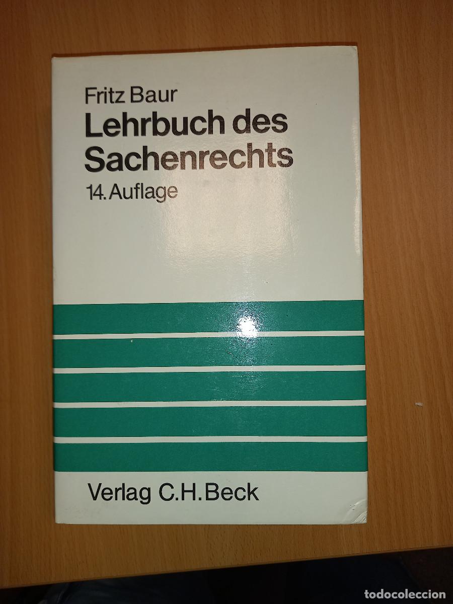 Gebrauchte B&uuml;cher: FRITZ BAUR, LEHRBUCH DES SACHENRECHTS, 14 ed