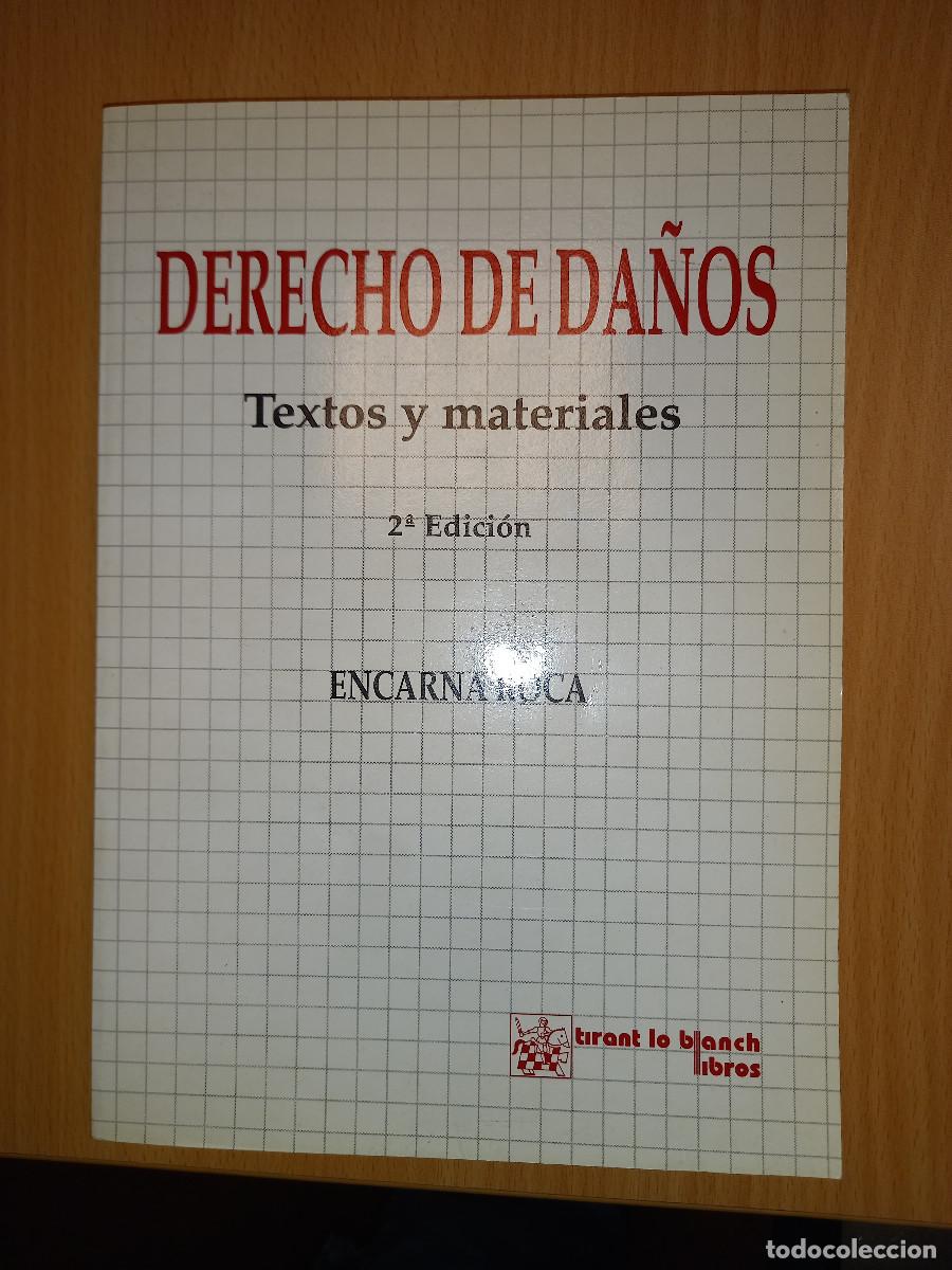 Libros de segunda mano: ENCARNA ROCA, DERECHO DE DA&Ntilde;OS, 2&ordf; ED - Foto 1