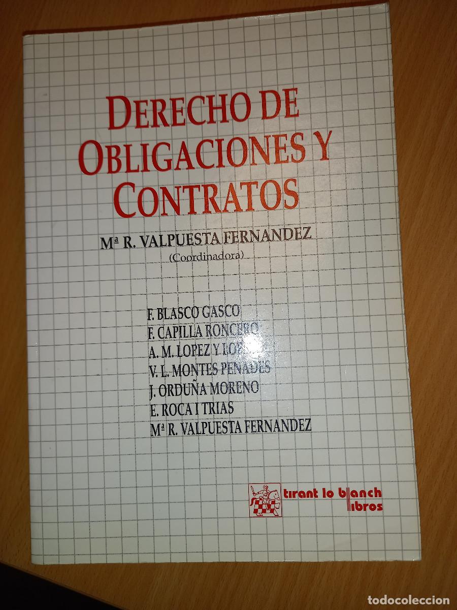 Gebrauchte B&uuml;cher: VALPUESTA Y OTROS, DERECHO DE OBLIGACIONES Y CONTRATOS
