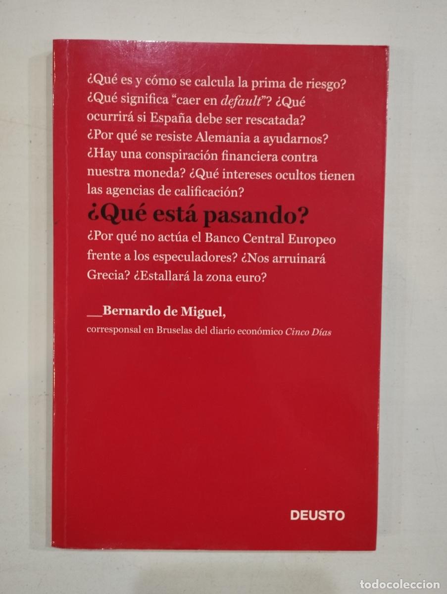 Libros de segunda mano: Bernardo de Miguel - &iquest;Qu&eacute; est&aacute; pasando? - Foto 1
