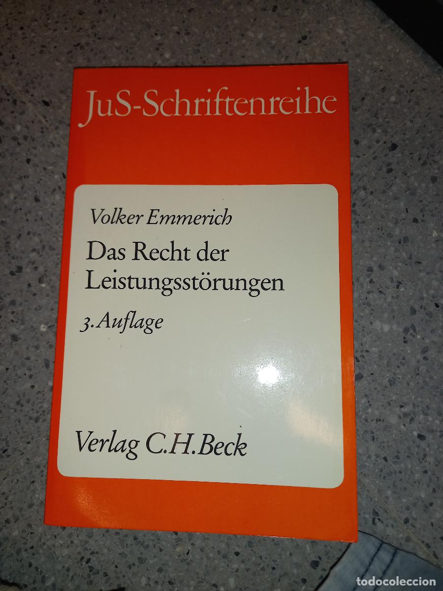 Gebrauchte B&uuml;cher: EMMERICH, DAS RECHT DER LEISTUNGST&Ouml;RUNGEN, 3&ordf; ed