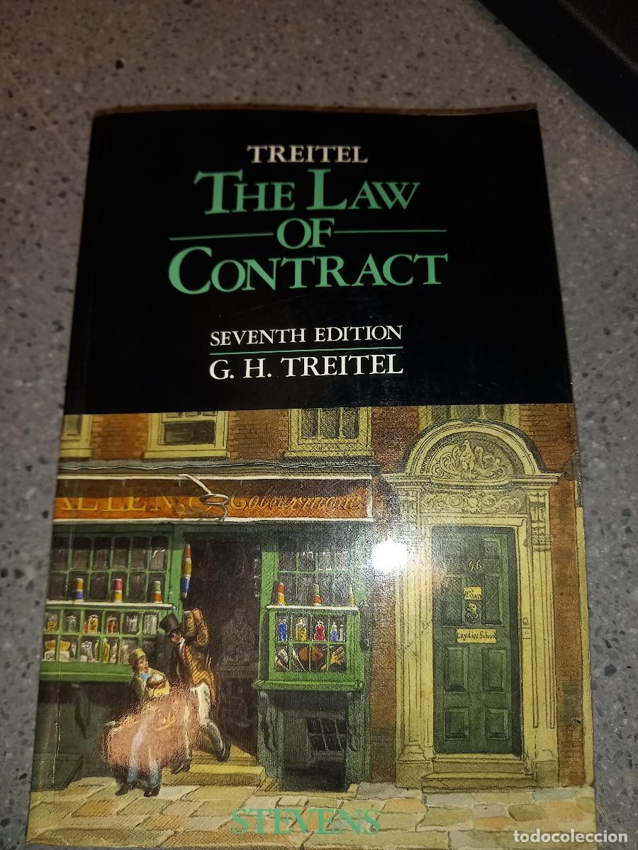 Libros de segunda mano: TREITEL, THE LAW OF CONTRACT, 7&ordf; ED