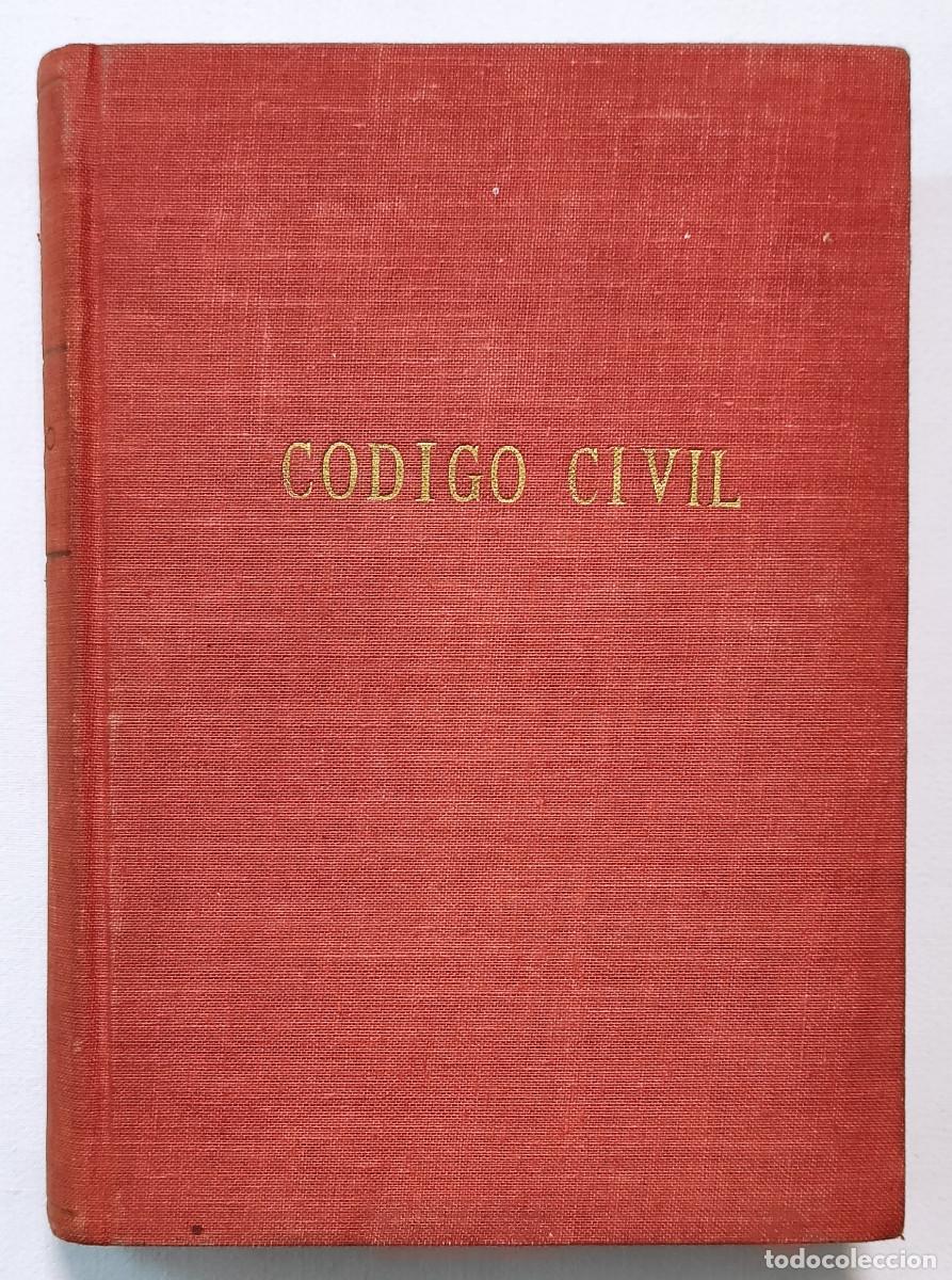 Libros de segunda mano: C&Oacute;DIGO CIVIL, 1969. - Foto 1