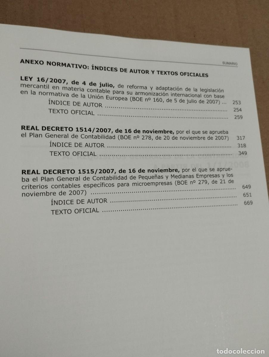Libros de segunda mano: EL PLAN GENERAL CONTABLE: CRITERIOS DE TRANSICI&Oacute;N (COTME) - Foto 7