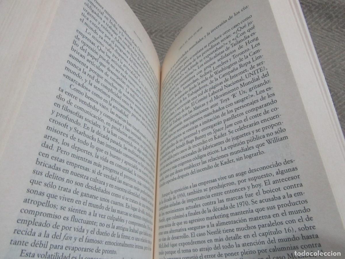 Libros de segunda mano: NO LOGO, LIBRO DE NAOMI KLEIN, EL PODER DE LAS MARCAS, EDITORIAL PAIDOS 2005. - Foto 11