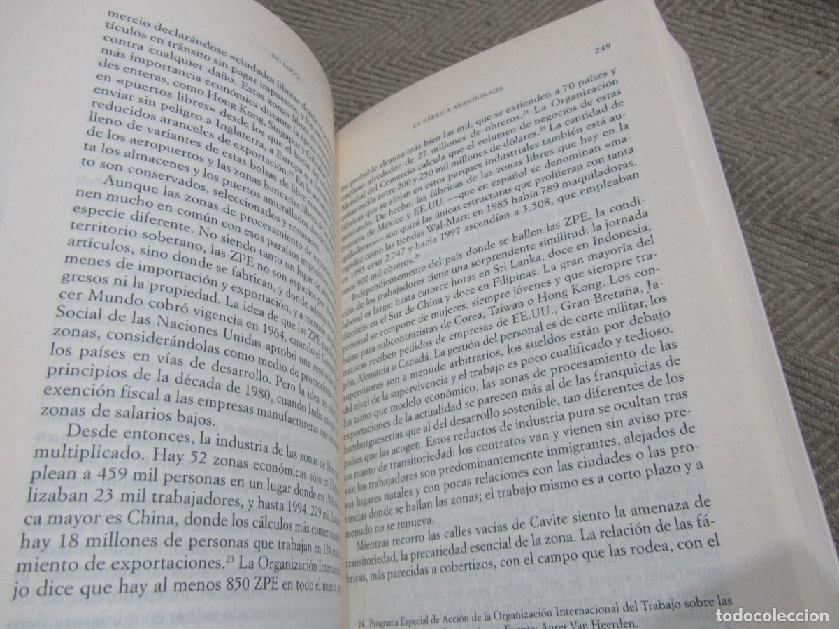 Libros de segunda mano: NO LOGO, LIBRO DE NAOMI KLEIN, EL PODER DE LAS MARCAS, EDITORIAL PAIDOS 2005. - Foto 13