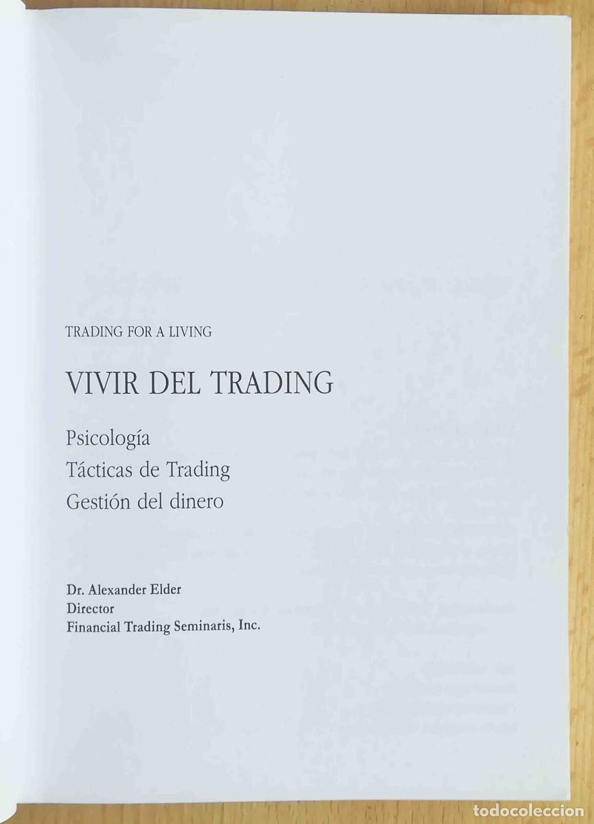 Libros de segunda mano: Vivir del trading (Alexander Elder) Netbiblo 2004 - Foto 2