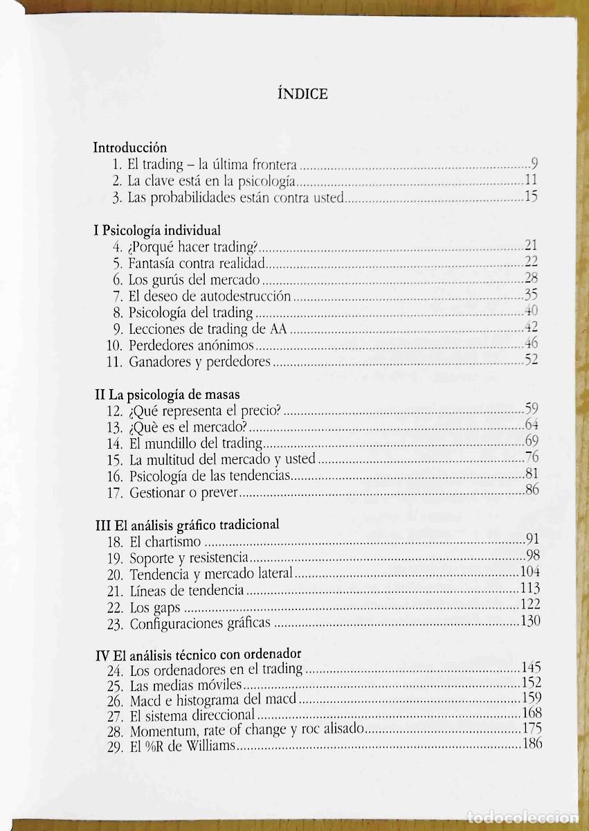 Libros de segunda mano: Vivir del trading (Alexander Elder) Netbiblo 2004 - Foto 3