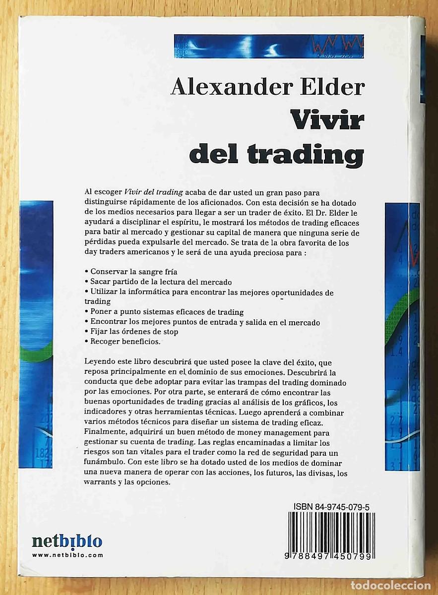 Libros de segunda mano: Vivir del trading (Alexander Elder) Netbiblo 2004 - Foto 5