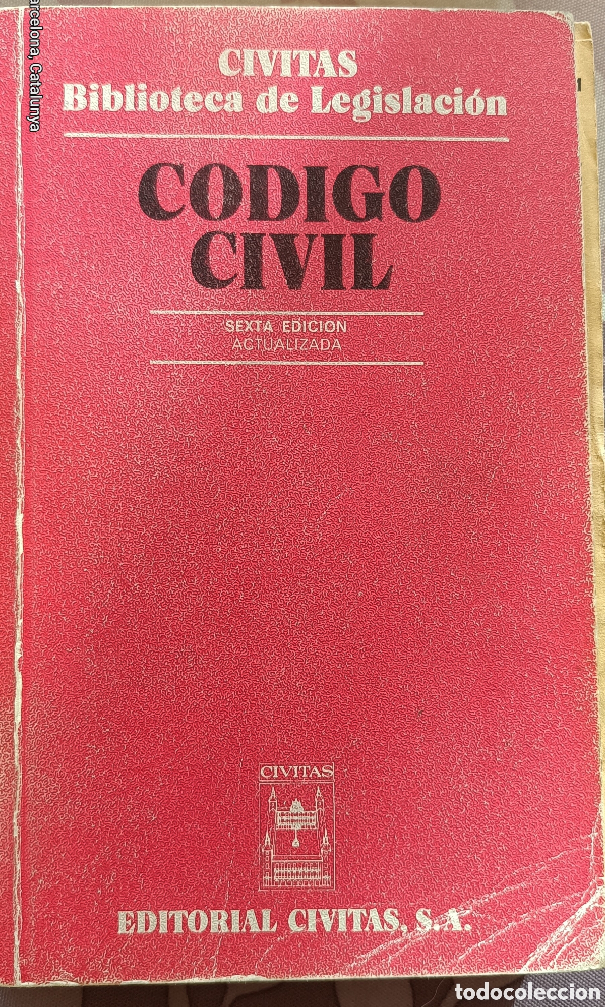 Libros de segunda mano: Libro C&oacute;digo Civil editorial civitas - Foto 1
