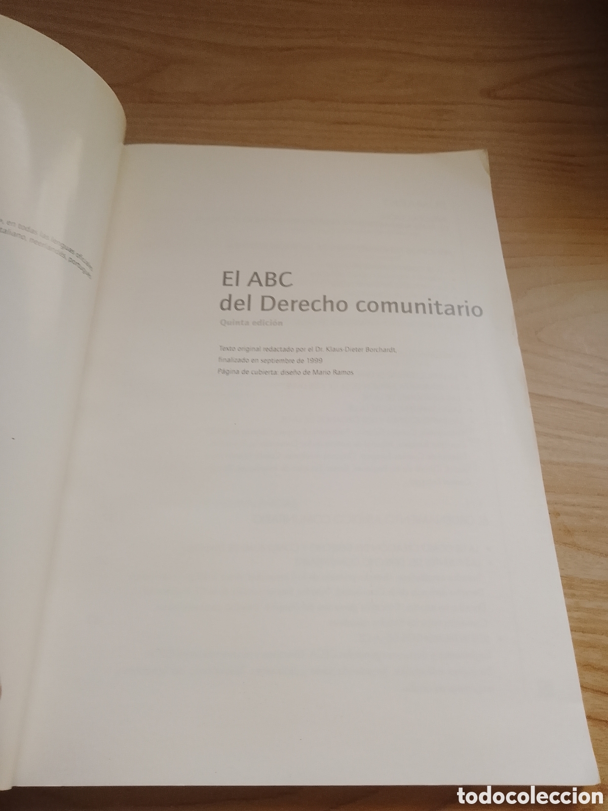 Libros de segunda mano: EL ABC DEL DERECHO COMUNITARIO - COMISION EUROPEA - 2000. - Foto 2