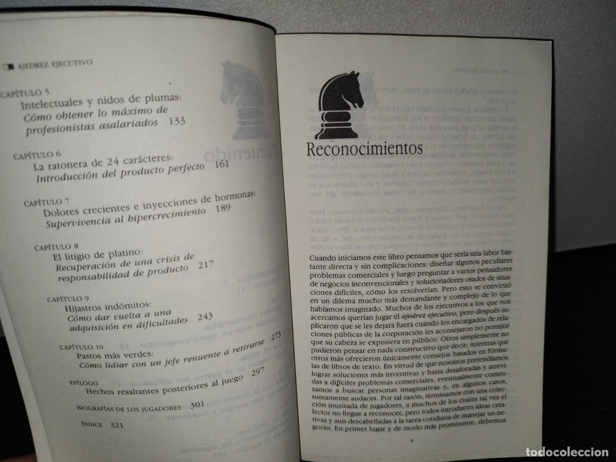 Libros de segunda mano: 43- AJEDREZ EJECUTIVO - STEVEN J. BENNETT - Foto 6