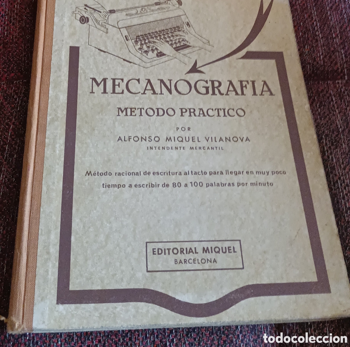Libros de segunda mano: Libro Mecanografia metodo practico - Foto 1