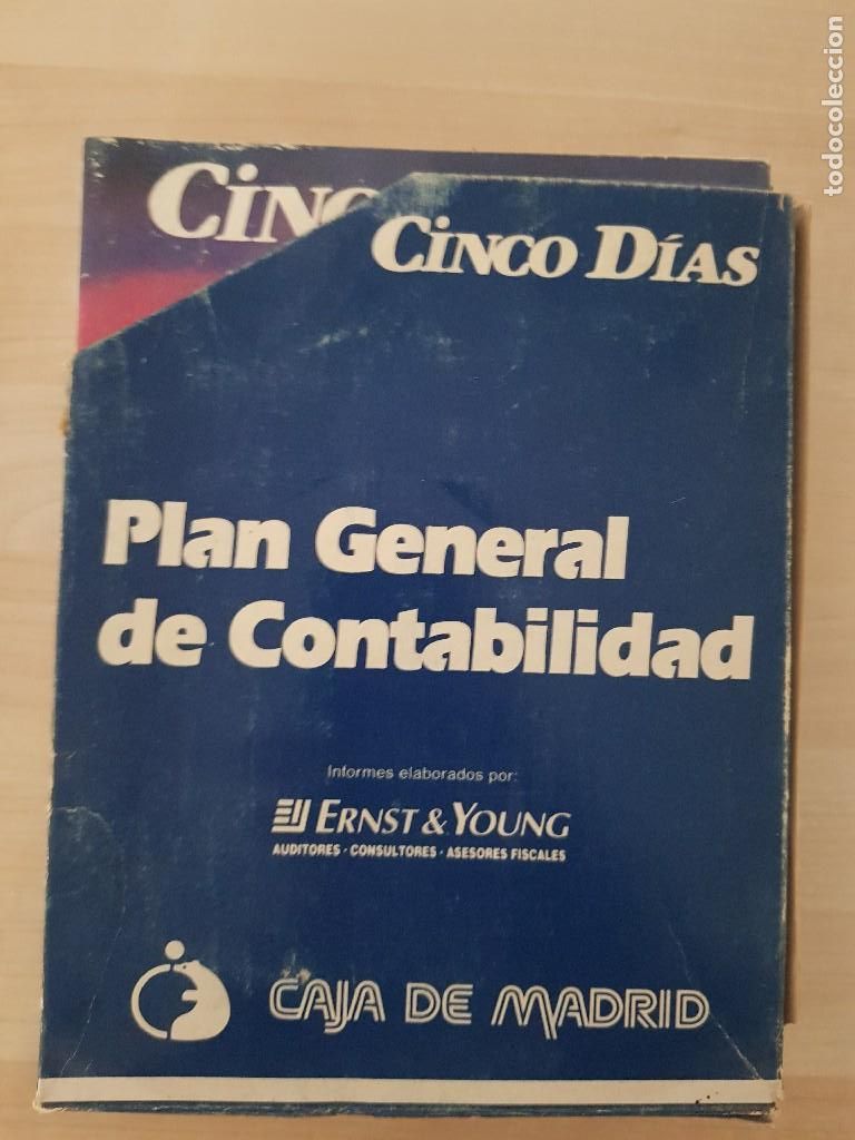 Libros de segunda mano: Cinco d&iacute;as. Plan general de contabilidad - Ernst & Young - Foto 1