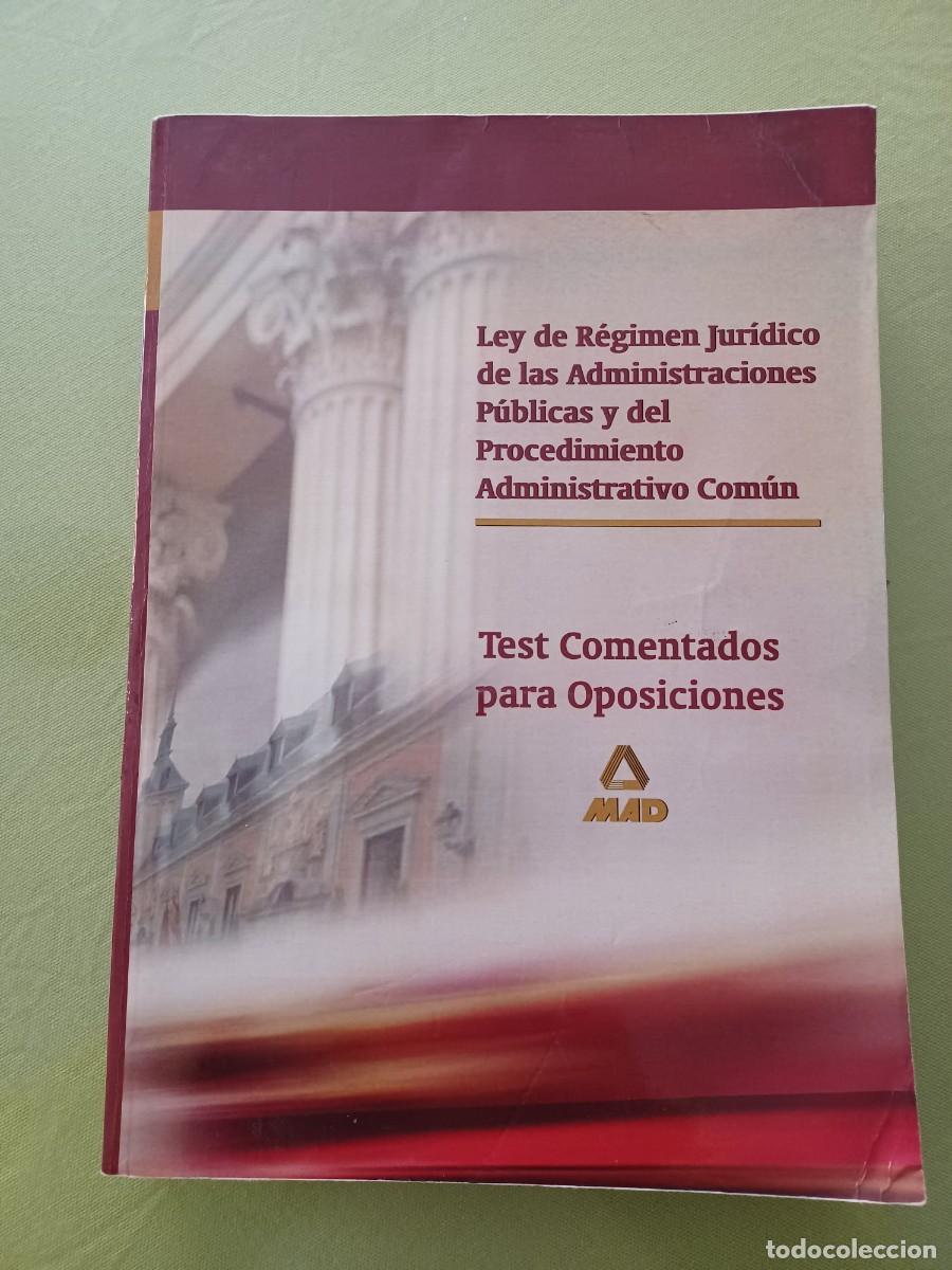 Libri di seconda mano: LEY DE REGIMEN JUR&Iacute;DICO DE LAS ADMINISTRACIONES PUBLICAS Y DEL PROCEDIMIENTO ADMINISTRATIVO COMUN.