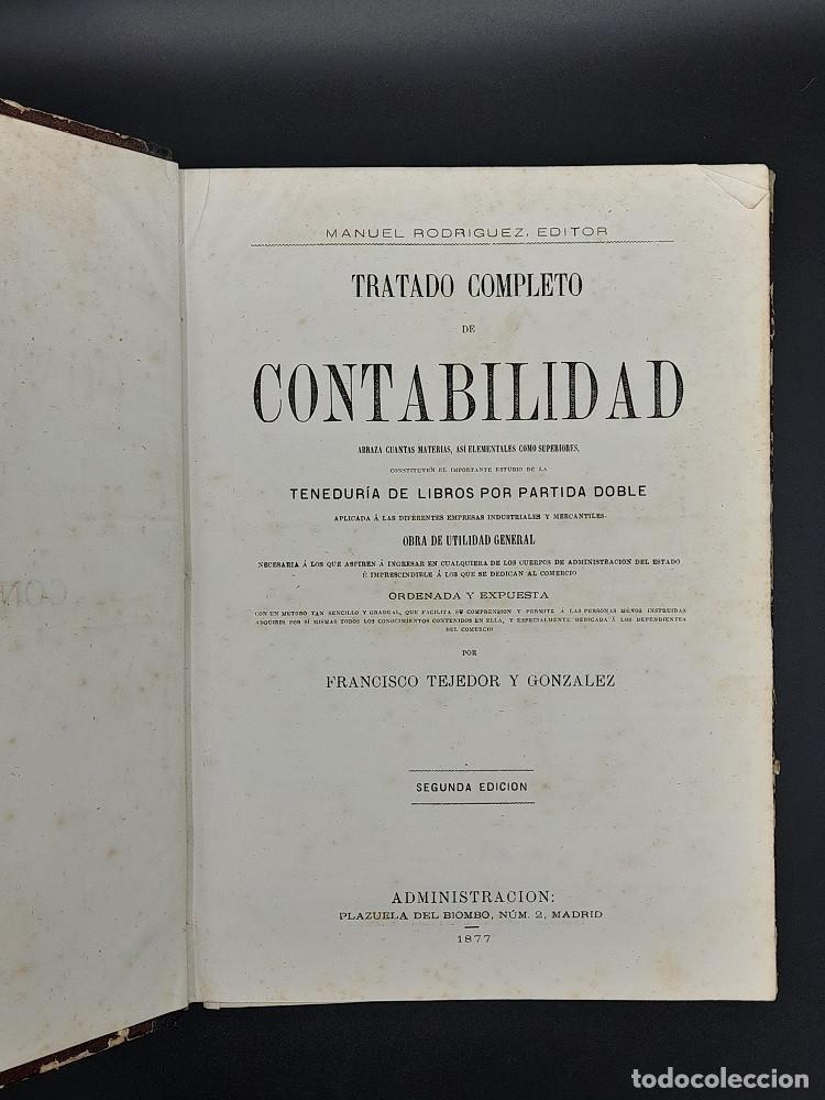 Gebrauchte B&uuml;cher: Tratado completo de contabilidad 1877
