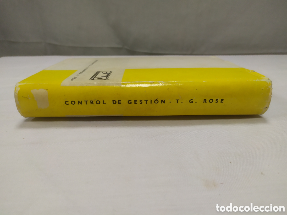Libros de segunda mano: Control de gesti&oacute;n. T. G. Rose, Ediciones Deusto, 1961 - Foto 2