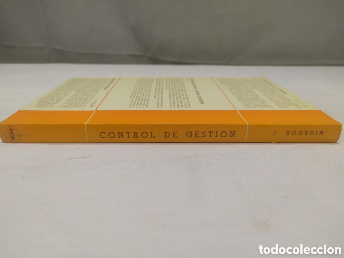 Libros de segunda mano: Control de gesti&oacute;n. J. Bourdin, 1972 - Foto 2