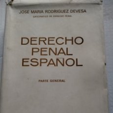 Libros de segunda mano: DERECHO PENAL ESPAÑOL. Lote 380595454
