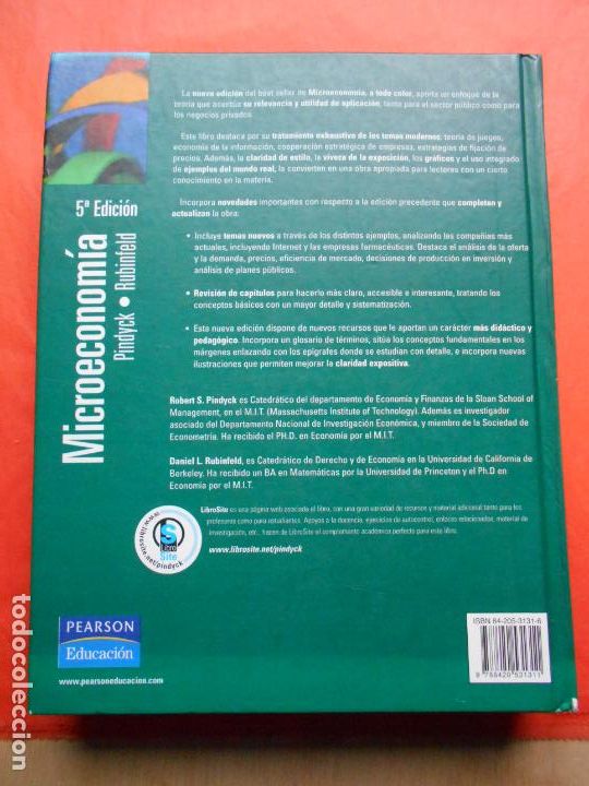 Libros de segunda mano: MICROECONOMIA ROBERT DYCK DANIEL L. RUBINFELD - Foto 2