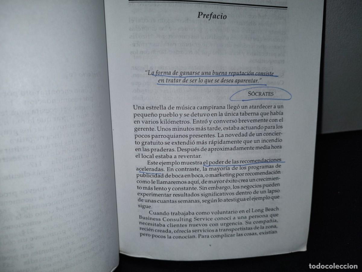 Libros de segunda mano: 53- C&Oacute;MO LOGRAR QUE TUS CLIENTES TE PROMUEVAN - MICHAEL E. CAFFERKY - Foto 5