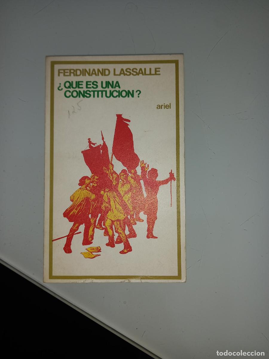 Libros de segunda mano: FERDINAD LASSALLE &iquest;QUE ES UNA CONSTITUCION? - Foto 1
