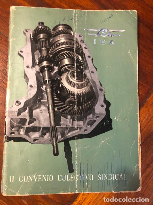 Gebrauchte B&uuml;cher: II convenio colectivo sindical ISA Sevilla 1965 Industrias Subsidiarias de Aviacion S.A.