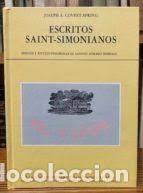 Libros de segunda mano: ESCRITOS SAINT-SIMONIANOS Joseph A. Covert-Spring - Foto 1