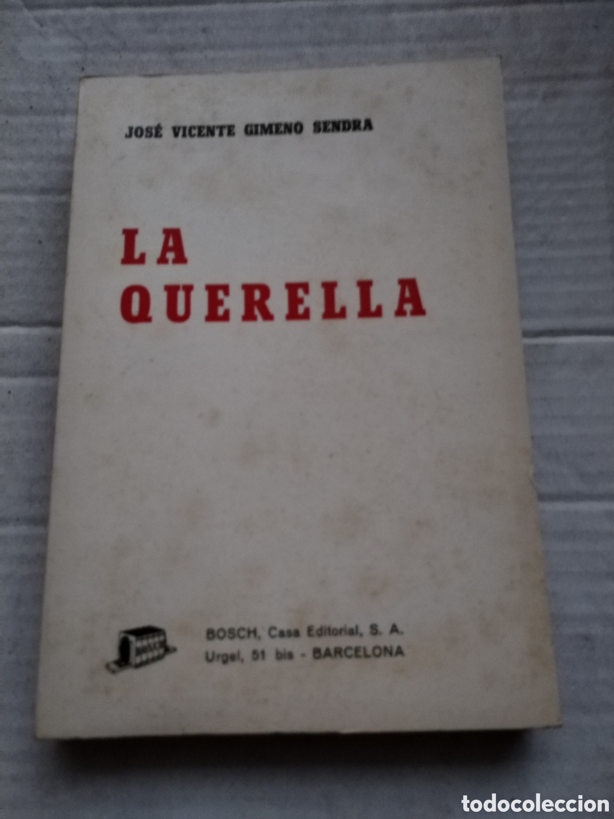 Libros de segunda mano: LA QUERELLA - Foto 1