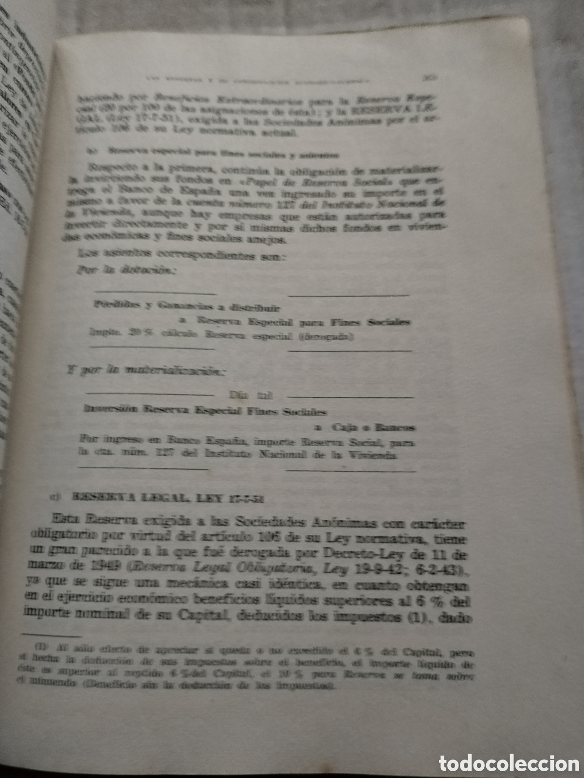 Libros de segunda mano: CONTABILIDAD GENERAL Y ELEMENTOS DE CONTABILIDAD SUPERIOR - Foto 4