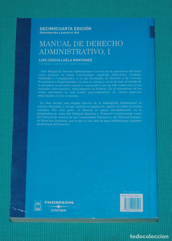 Libros de segunda mano: Manual de Derecho Administrativo - Foto 2