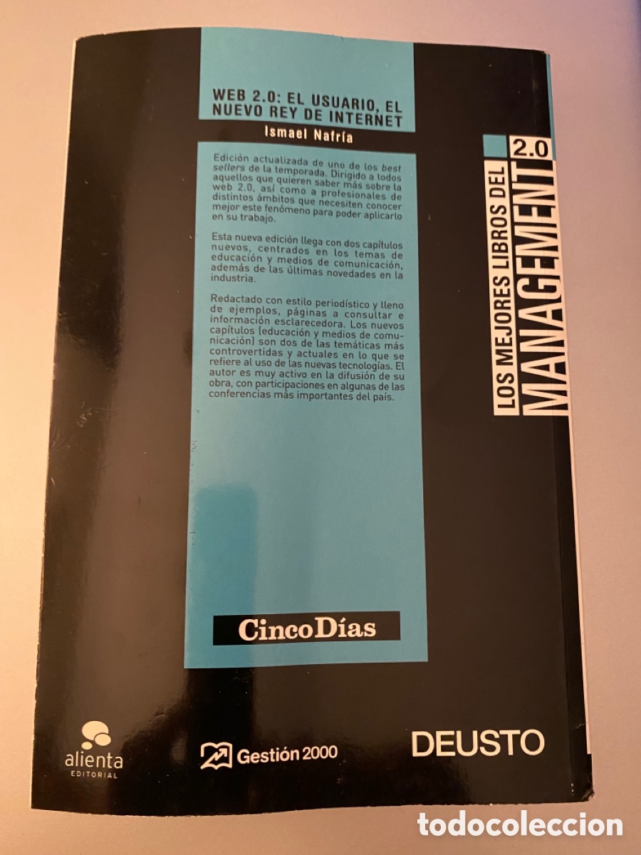Libros de segunda mano: Web 2.0 : el usuario , el nuevo Rey de Internet - Foto 2
