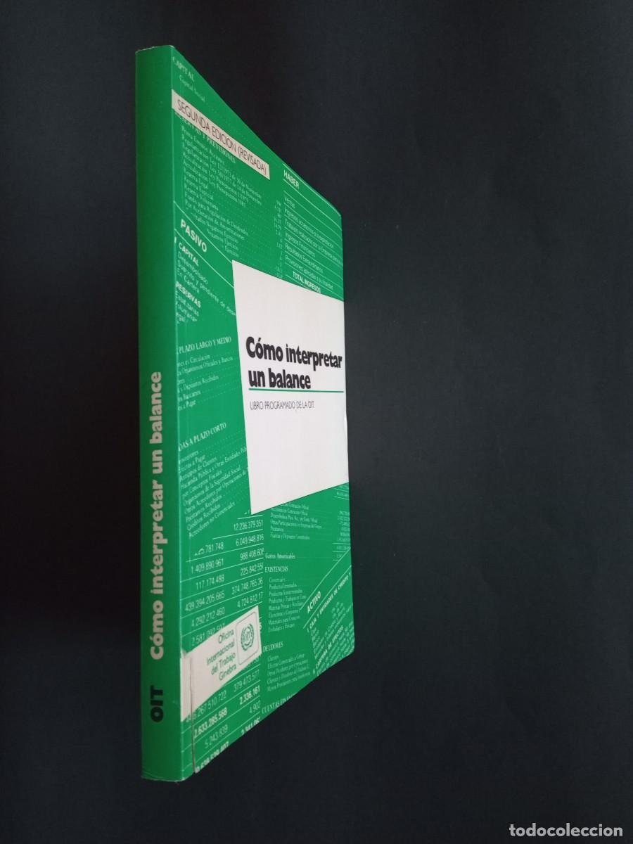Libros de segunda mano: C&Oacute;MO INTERPRETAR UN BALANCE. LIBRO PROGRAMADO DE LA OIT. SEGUNDA EDICI&Oacute;N REVISADA. GINEBRA, 1987. - Foto 2