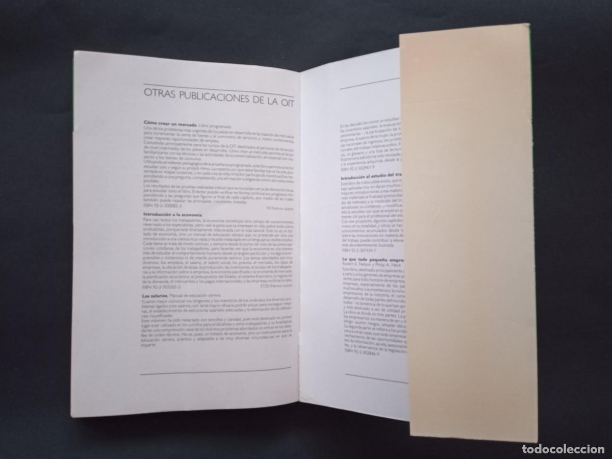 Libros de segunda mano: C&Oacute;MO INTERPRETAR UN BALANCE. LIBRO PROGRAMADO DE LA OIT. SEGUNDA EDICI&Oacute;N REVISADA. GINEBRA, 1987. - Foto 10