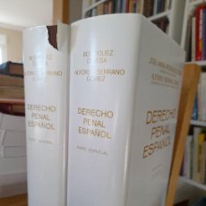 Libros de segunda mano: DERECHO. DERECHO PENAL ESPAÑOL, J.M. RODRIGUEZ DEVESA, OBRA COMPLETA, ED. DYKINSON, 1993