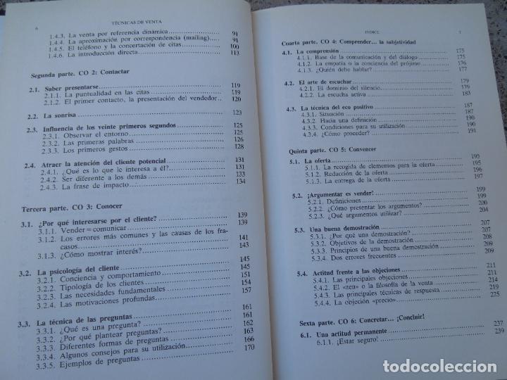 Libros de segunda mano: TECNICAS DE VENTA - P RATAUD - DEUSTO - Foto 3