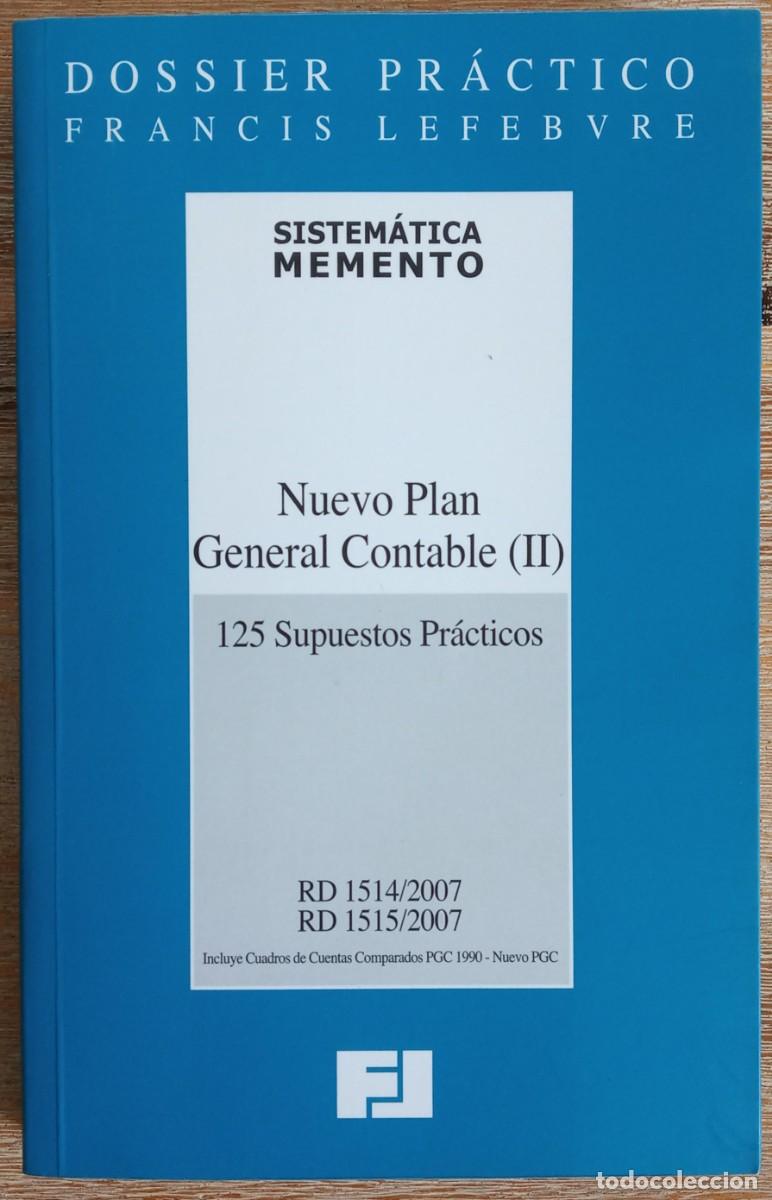 Libros de segunda mano: NUEVO PLAN GENERAL CONTABLE (II) - DOSSIER PRACTICO - FRANCIS LEFEBVRE - Foto 1