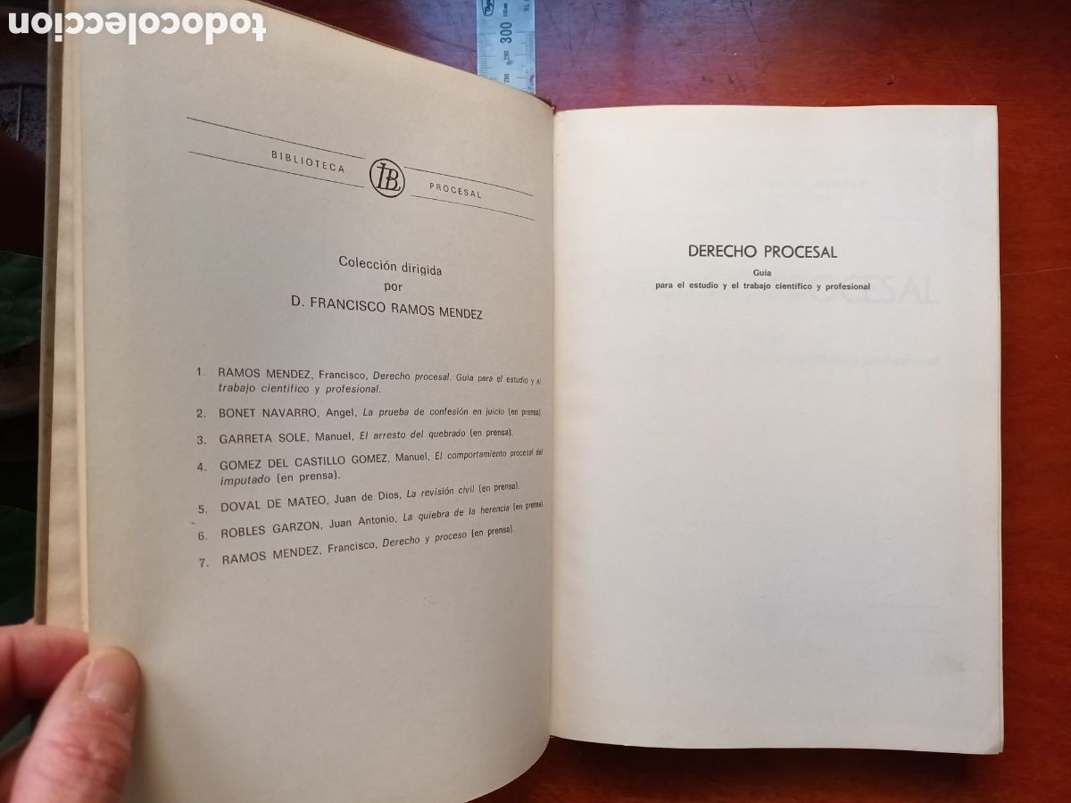 Libros de segunda mano: DERECHO PROCESAL - Foto 2